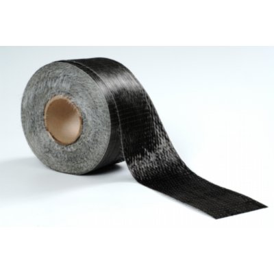Bande Carbone Taffeta 3k 200g/m² - l:100mm  (Rlx 100m) - vendu au ml