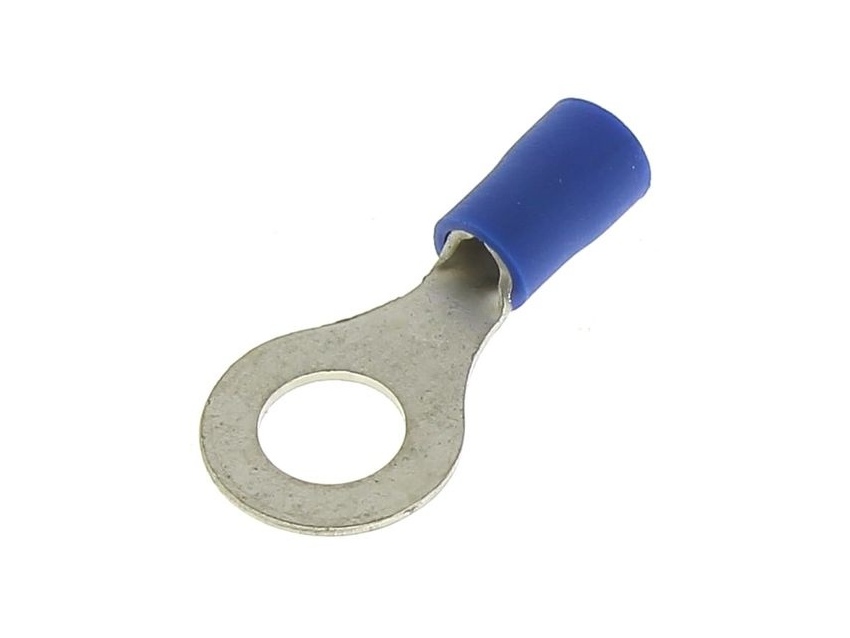 [A05039] Cosse ronde bleu 4 - 4 pcs