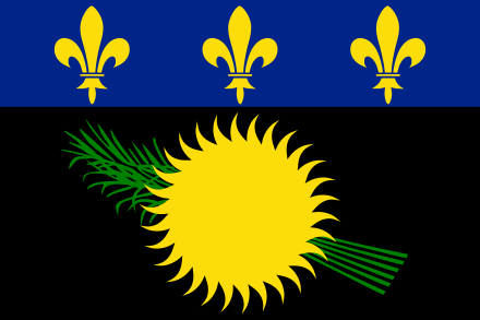 [A00770] Pavillon. 60x90 Maille Guadeloupe (6)